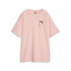 Koszulka Kobieta Puma Squad róża. Białe bluzki damskie Puma, xs, bez wzorów, bez kołnierzyka. W wyprzedaży za 82.85 zł.