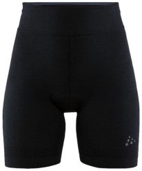 Damskie spodenki kompresyjne Craft fuseknit bike. Czarne szorty damskie Craft, bez wzorów, z materiału. Za 357.00 zł.