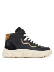Geox Sneakersy J Laquinny J56M3B 05402 C0531 S Czarny. Czarne buty sportowe dziewczęce Geox, bez wzorów, ze skóry, bez zapięcia. Za 189.99 zł.