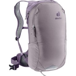 Plecak rowerowy Deuter Race Air 10 - lavender/purple. Fioletowe plecaki damskie Deuter, bez wzorów, z materiału. Za 379.49 zł.