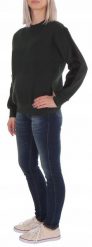 LEE REFLECTIVE SWS DK DAMSKA BLUZA LOGO NADRUK BOTTLE GREEN L36FTTBB 112107850. Zielone bluzy bez kaptura damskie Lee, l. W wyprzedaży za 59.99 zł.