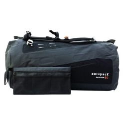 Wodoodporna torba podróżna - Rackham 80L - IP66. Czarne torebki klasyczne damskie ZULUPACK, bez wzorów, z materiału, bez dodatków. Za 1,039.99 zł.