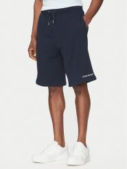 Guess Jeans Szorty sportowe M5GD49 KCPR1 Granatowy Regular Fit. Niebieskie szorty męskie Guess Jeans, m, z bawełny. Za 149.99 zł.