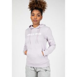 Charlotte Bluza z kapturem ilac. Fioletowe bluzy sportowe damskie GORILLA WEAR, xs. Za 255.00 zł.