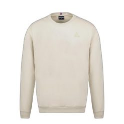 Bluza Essential Le Coq Sportif. Białe bluzy bez kaptura męskie Le Coq Sportif, bez wzorów, z bawełny, bez kołnierzyka, bez ramiączek. Za 349.50 zł.