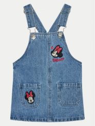 OVS Sukienka codzienna 2094787 Niebieski Regular Fit. Niebieskie sukienki dziewczęce OVS, bez wzorów, z bawełny, bez ramiączek. Za 79.99 zł.