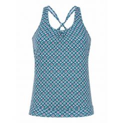 Damski top do kostiumu kąpielowego Protest Mixzest. Niebieskie bikini damskie Protest, bez wzorów. Za 234.00 zł.