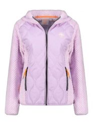 Geographical Norway Kurtka polarowa "Torsade" w kolorze lawendowym rozmiar: M. Różowe kurtki damskie Geographical Norway, m, bez wzorów, z polaru, bez kaptura. Za 156.61 zł.