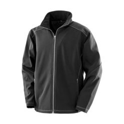 Kurtka softshell z potrójnym szwem Result. Czarne kurtki softshell damskie RESULT, m, bez wzorów, z elastanu, bez kaptura. Za 243.00 zł.