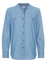 Camel Active Koszula dżinsowa w kolorze błękitnym rozmiar: XS. Niebieskie koszule damskie Camel Active, xs, bez wzorów, z bawełny, bez kołnierzyka, bez ramiączek. Za 173.99 zł.