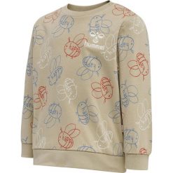 Bluza chłopięca Hummel Kian. Brązowe bluzy i bluzki niemowlęce HUMMEL, bez wzorów, z materiału, bez ramiączek, bez kaptura. Za 119.00 zł.