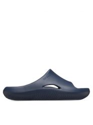 Crocs Klapki Mellow Recovery Slide 208392 Granatowy. Niebieskie klapki i japonki męskie Crocs, z tworzywa sztucznego. Za 139.99 zł.