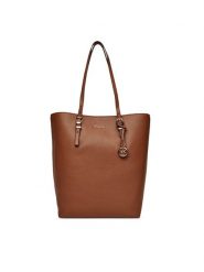 MICHAEL Michael Kors Torebka Quinn 30S5GQNT3L Brązowy. Brązowe torebki klasyczne damskie MICHAEL Michael Kors, bez wzorów, ze skóry, bez dodatków. Za 769.99 zł.