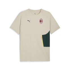Męska koszulka AC Milan PUMATECH z kieszenią PUMA. Brązowe t-shirty sportowe męskie Puma, m, bez ramiączek, do piłki nożnej. Za 199.00 zł.