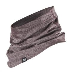 Sportowy komin z wełną merino CEP unisex. Fioletowe szaliki męskie CEP, na zimę, bez wzorów, z materiału. Za 119.00 zł.