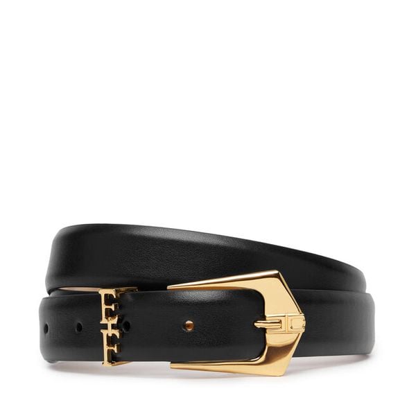 Pasek Damski Elisabetta Franchi. Czarne paski damskie Elisabetta Franchi, bez wzorów. Za 859.99 zł.
