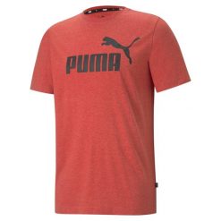 T-shirt z krótkim rękawem męski Puma ESS HEATHER. Białe t-shirty męskie Puma, m, bez wzorów, z materiału, bez kołnierzyka. Za 79.99 zł.