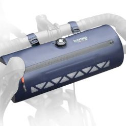 Torba rowerowa na kierownicę wodoodporna 4l. Niebieskie torebki klasyczne damskie ROCKBROS, bez wzorów, z materiału, bez dodatków. Za 319.99 zł.
