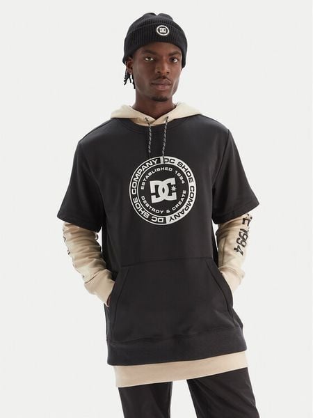 DC Shoes Bluza Dryden ADYFT03440 Beżowy Relaxed Fit. Brązowe bluzy bez kaptura męskie DC Shoes, m, z bawełny. Za 439.99 zł.