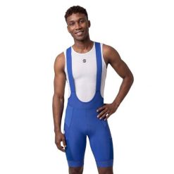 Męskie spodenki rowerowe gravel Kolarstwo Siroko Rocket Blue. Niebieskie szorty męskie SIROKO, bez wzorów, z materiału. Za 381.00 zł.