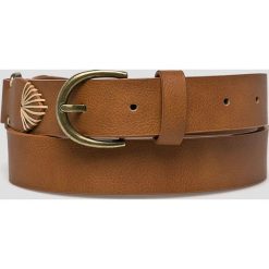 Medicine - Pasek Tapestry Stripes. Brązowe paski damskie MEDICINE, bez wzorów, z materiału. Za 34.90 zł.