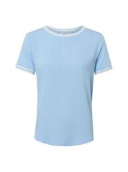 More & More Koszulka Kobiety niebieski, 38. Niebieskie t-shirty damskie MORE & MORE, bez wzorów, z syntetyku, bez kołnierzyka. Za 219.95 zł.