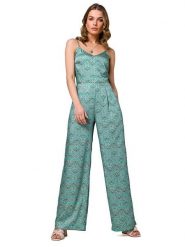 Stylove Kombinezon w kolorze turkusowym rozmiar: XL. Niebieskie kombinezony damskie Stylove, xl, bez wzorów, bez kołnierzyka, bez ramiączek. Za 72.99 zł.