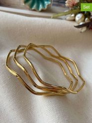 Luseera Bransoletki (3 szt.) rozmiar: onesize. Bransoletki damskie Luseera, ze stali. Za 43.99 zł.