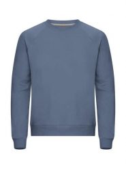 Clique Miami PRO Roundneck Bluza z okrągłym dekoltem — French Terry 80%. Niebieskie bluzy bez kaptura męskie CLIQUE, xl, z bawełny. Za 191.75 zł.