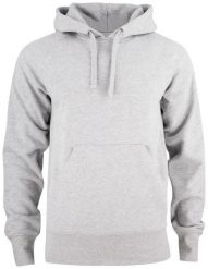 Clique Bluza z kapturem Helix z mieszanki bawełny szary melange. Szare bluzy z kapturem męskie CLIQUE, s, z bawełny. Za 307.40 zł.