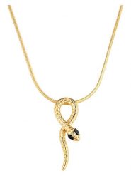 Yokoamii Pozłacany naszyjnik z elementem ozdobnym - dł. 47 cm rozmiar: onesize. Czarne naszyjniki damskie Yokoamii, pozłacane. Za 43.99 zł.