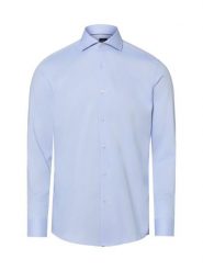 BOSS koszula biznesowa Mężczyźni Slim Fit Bawełna (100%) niebieski, 43. Niebieskie koszule męskie Boss, m, bez wzorów, z bawełny, bez kołnierzyka, bez ramiączek. Za 379.95 zł.