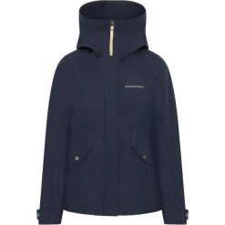 Damska kurtka z kapturem Didriksons Silja. Niebieskie kurtki damskie Didriksons, bez wzorów, z kapturem. W wyprzedaży za 791.00 zł.