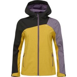 Damska kurtka softshell Loap Laskona żółta. Czarne kurtki damskie LOOP, bez wzorów, z softshellu. Za 333.99 zł.