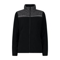 Bluza damska turystyczna CMP 34J0486. Czarne bluzy bez kaptura damskie CMP, xl. Za 448.50 zł.