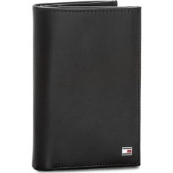 Duży Portfel Męski TOMMY HILFIGER - Eton N/S Wallet W/Coin Pocket AM0AM03088 002. Czarne portfele męskie Tommy Hilfiger, bez wzorów, ze skóry. Za 299.00 zł.