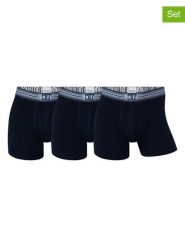 CR7 Bokserki (3 pary) w kolorze granatowym rozmiar: M. Niebieskie bokserki męskie CR7, bez wzorów. Za 78.95 zł.