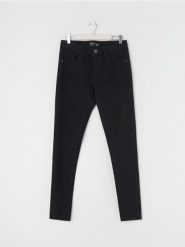 Jeansy skinny - czarny. Czarne jeansy męskie Sinsay. Za 49.99 zł.