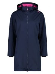 CMP Parka softshellowa w kolorze granatowym rozmiar: 40. Niebieskie parki damskie CMP, m, bez wzorów. Za 212.12 zł.