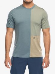 Koszulka merino Ortovox 150 Cool Crack TS. Niebieskie bielizna termoaktywna męska ORTOVOX, m, bez wzorów, z lyocellu. Za 357.99 zł.
