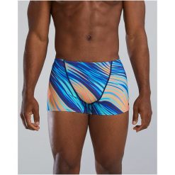 Spodenki pływackie męskie TYR Square Leg Swimsuit - Riptide. Kąpielówki męskie TYR, m, bez wzorów, do pływania. Za 199.99 zł.