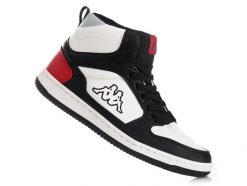 Buty męskie do chodzenia za kostkę Kappa Lineup. Białe buty sportowe na co dzień męskie Kappa, z gumy, bez zapięcia, trekkingowe. Za 138.00 zł.