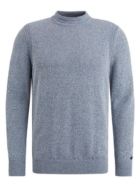 CAST IRON Sweter w kolorze błękitnym rozmiar: M. Niebieskie swetry męskie CAST IRON, m, bez wzorów, bez kołnierzyka. Za 212.80 zł.