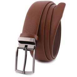 Pasek męski BELTIMORE r.115-130 cm E41 brązowy. Brązowe paski męskie bez wzorów. Za 65.99 zł.