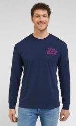LEE RELAXED LONGSLEEVE TEE MĘSKA KOSZULKA Z DŁUGIM RĘKAWEM EMPEROR 112341754 LL94015537. Koszulki męskie z długim rękawem Lee, m. Za 129.99 zł.