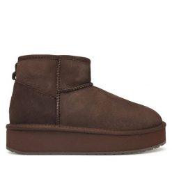 Śniegowce EMU Australia. Brązowe śniegowce damskie Emu Australia. Za 689.99 zł.