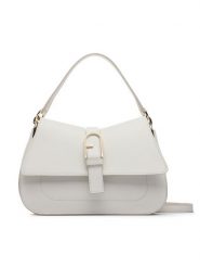 Furla Torebka Flow WB00996-BX2045-1704S-1007 Écru. Torebki klasyczne damskie Furla, bez wzorów, ze skóry, bez dodatków. Za 1,199.00 zł.