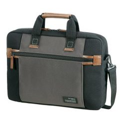 Torba SAMSONITE Sideways 15.6 cali Czarno-szary. Czarne torby na laptopa damskie Samsonite, bez wzorów. Za 169.99 zł.