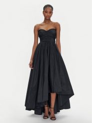 PINKO Sukienka wieczorowa 104937 Y3LE Czarny Regular Fit. Czarne sukienki damskie Pinko, bez wzorów, z syntetyku, wizytowe, bez kołnierzyka, bez ramiączek. Za 2,099.00 zł.