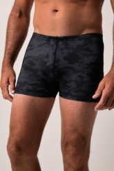 Męskie Kąpielówki beachwear moro do rozm. 8XL. Czarne kąpielówki męskie JAY-PI, m, bez wzorów, z elastanu, do pływania. Za 139.99 zł.